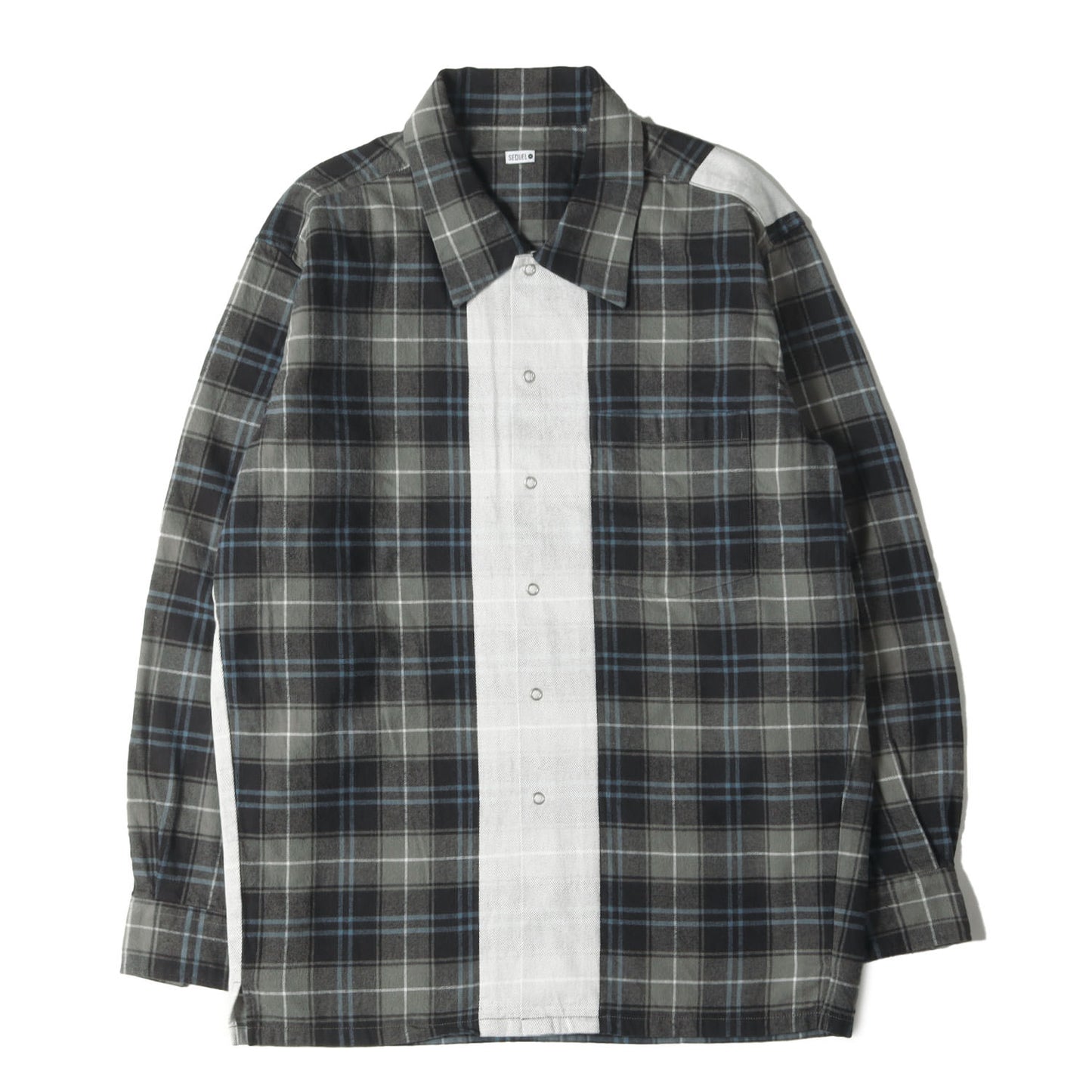 23SS ライン チェック フランネルシャツ(LINE NEL CHECK SHIRT)