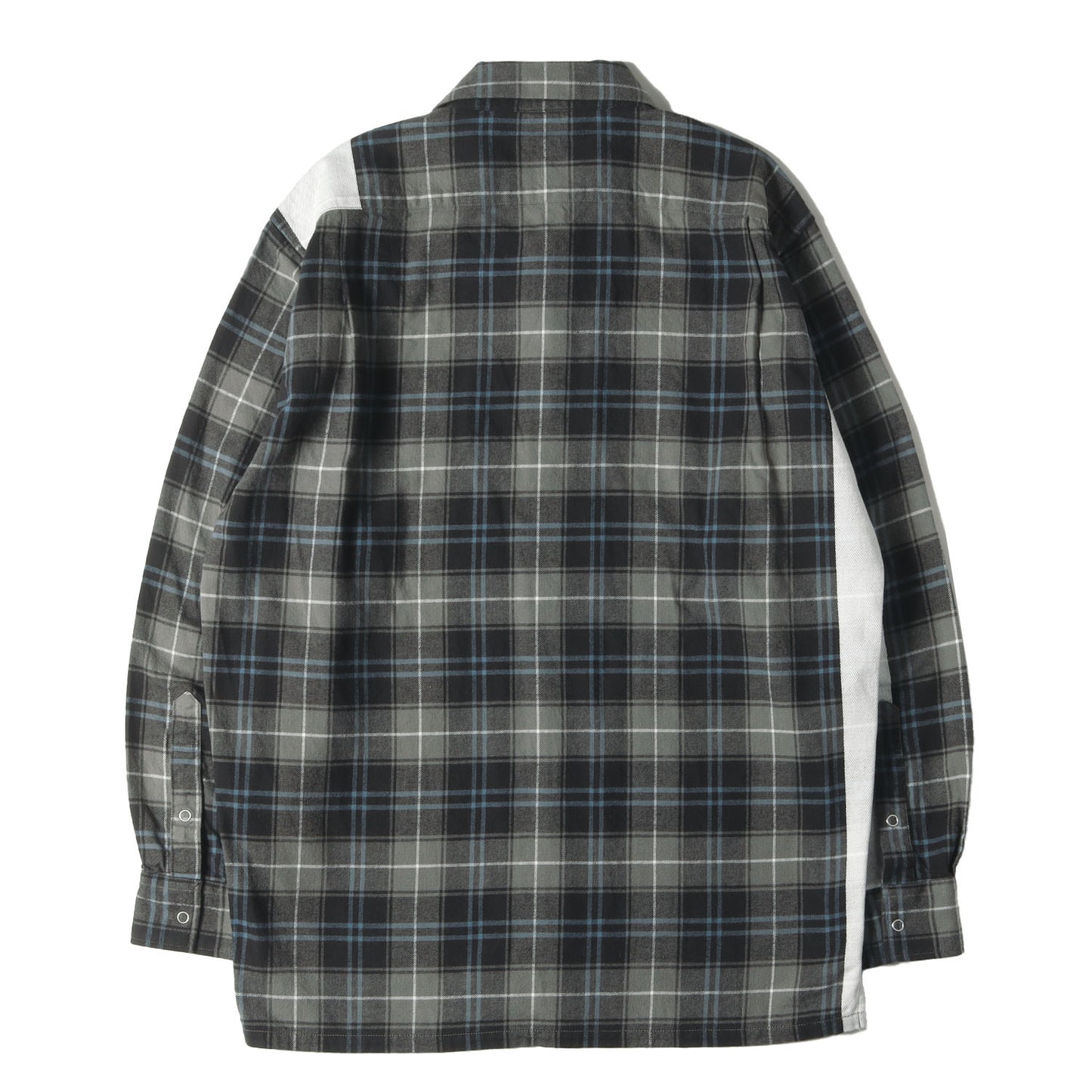 23SS ライン チェック フランネルシャツ(LINE NEL CHECK SHIRT)