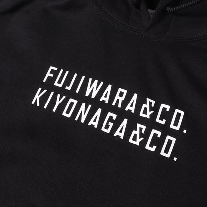 21SS FUJIWARA&CO.ロゴ スウェットパーカー(FRONT DOUBLE LOGO HOODIE)