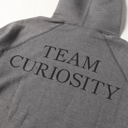 23AW TEAM CURIOSITYロゴ リバースウィーブ スウェットパーカー(HOODIE)