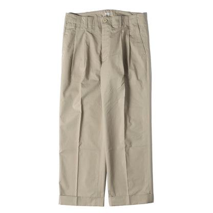 2タック ワイド テーパード チノパンツ(CHINO PANTS TYPE-C)