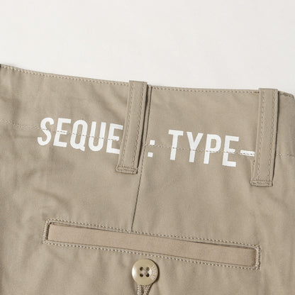 2タック ワイド テーパード チノパンツ(CHINO PANTS TYPE-C)