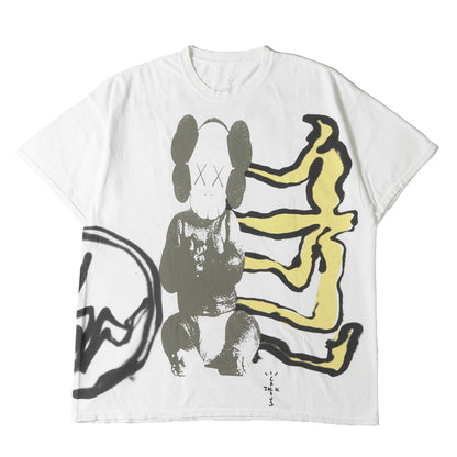 21SS ×fragment design ×KAWS Cactus Jack オーバーサイズ Tシャツ
