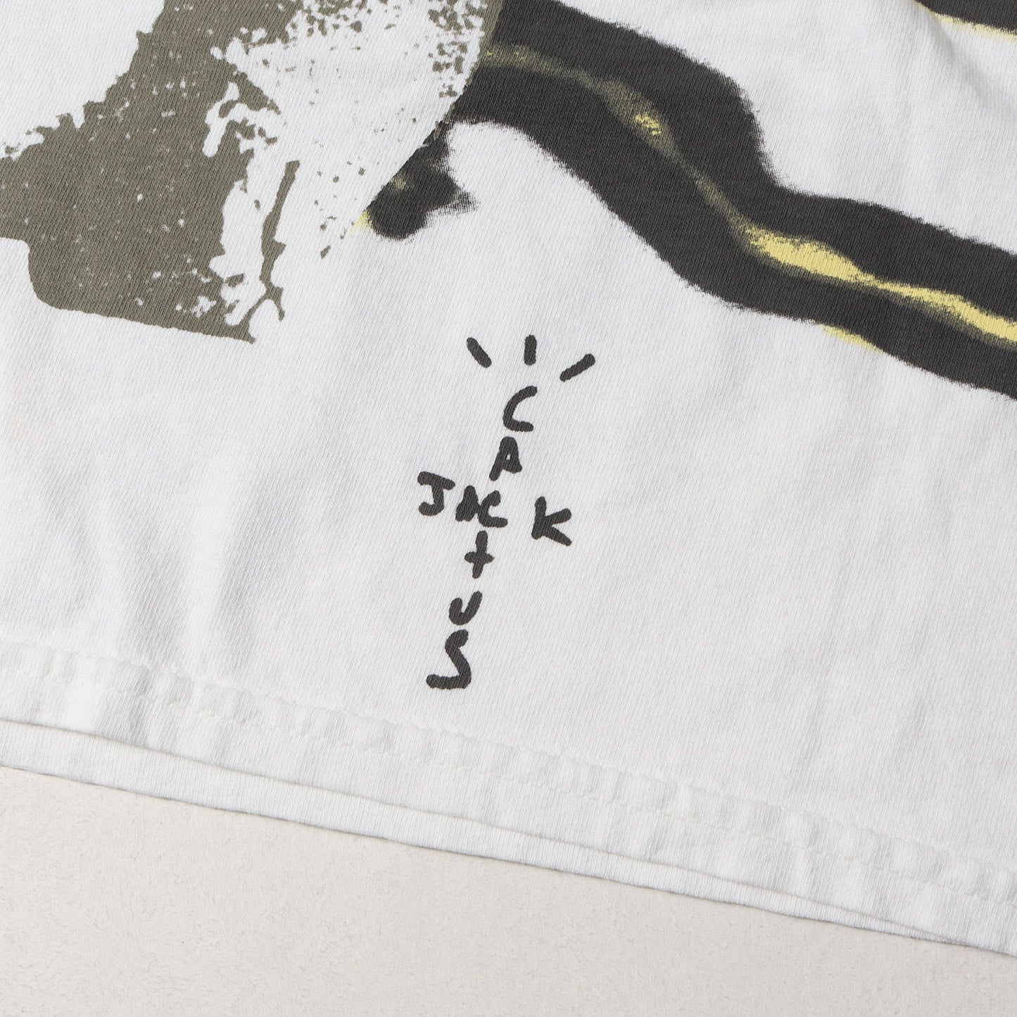 21SS ×fragment design ×KAWS Cactus Jack オーバーサイズ Tシャツ
