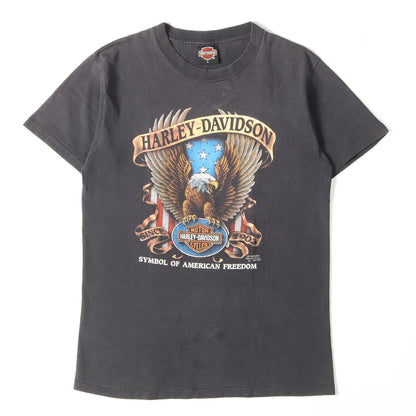 [希少モデル] 90s 3D EMBLEM 星条旗 イーグル 両面プリント Tシャツ / USA製 3Dエンブレム