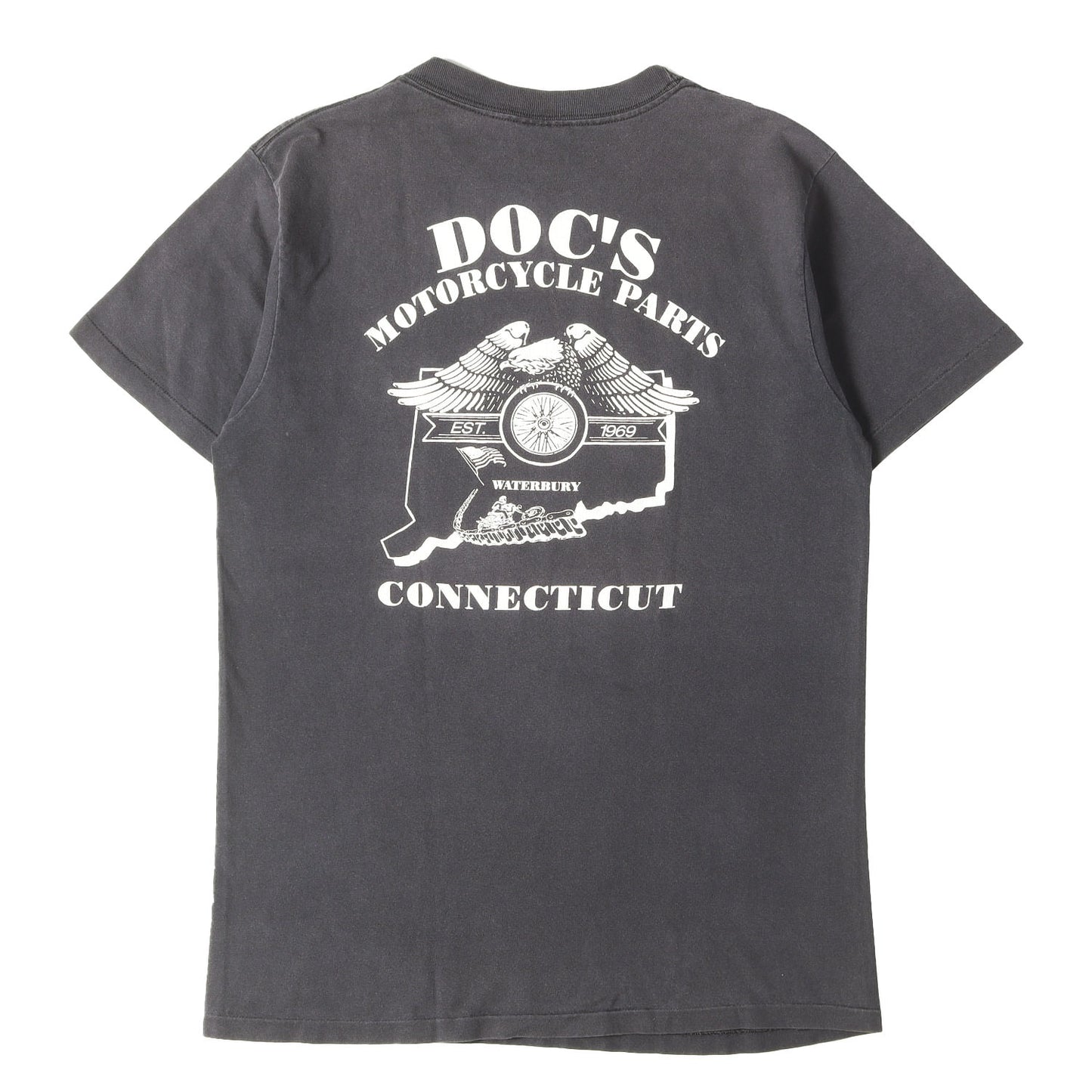 [希少モデル] 90s 3D EMBLEM 星条旗 イーグル 両面プリント Tシャツ / USA製 3Dエンブレム