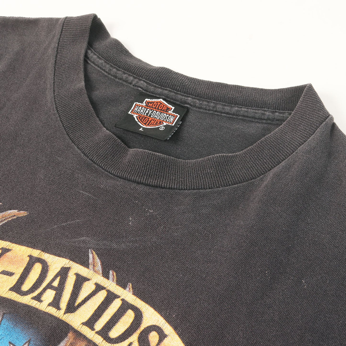 [希少モデル] 90s 3D EMBLEM 星条旗 イーグル 両面プリント Tシャツ / USA製 3Dエンブレム