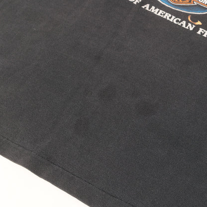 [希少モデル] 90s 3D EMBLEM 星条旗 イーグル 両面プリント Tシャツ / USA製 3Dエンブレム