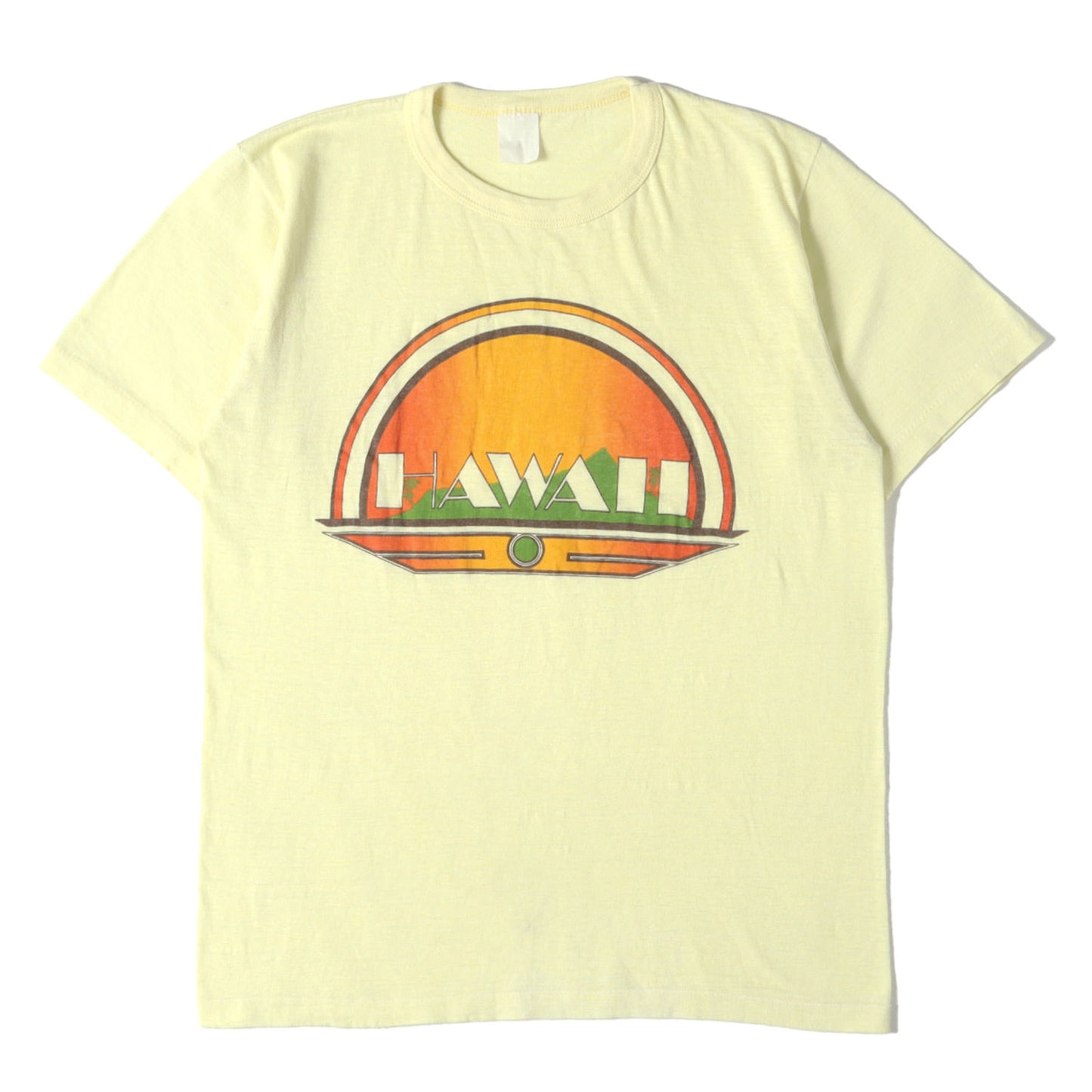 80s HAWAII ハワイ プリント Tシャツ