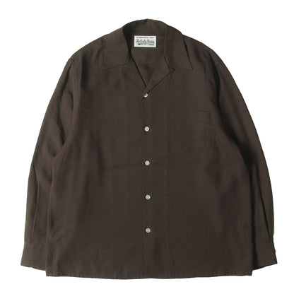 プレーン オープンカラーシャツ(50'S OPEN COLLAR SHIRT)