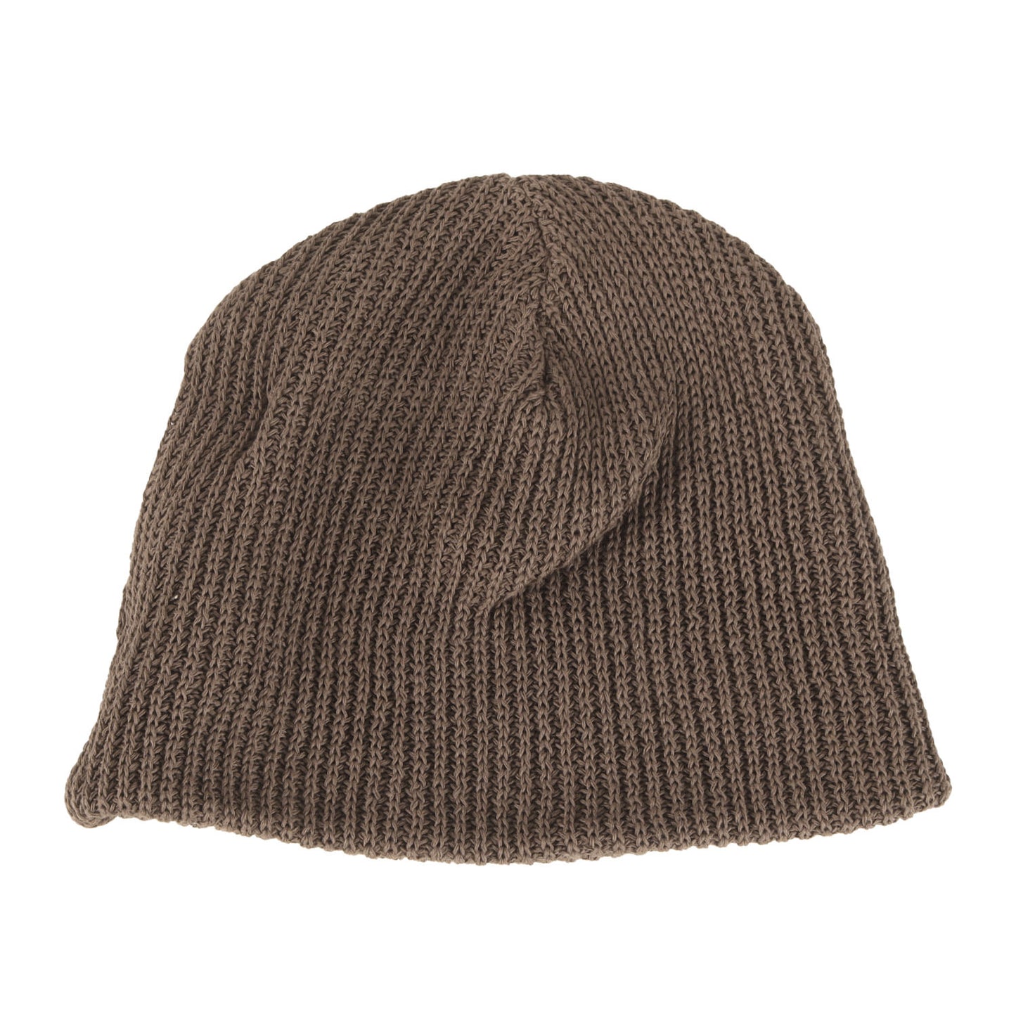 24SS コットンニット リブビーニー(Rib Stitch Cuffless Beanie)
