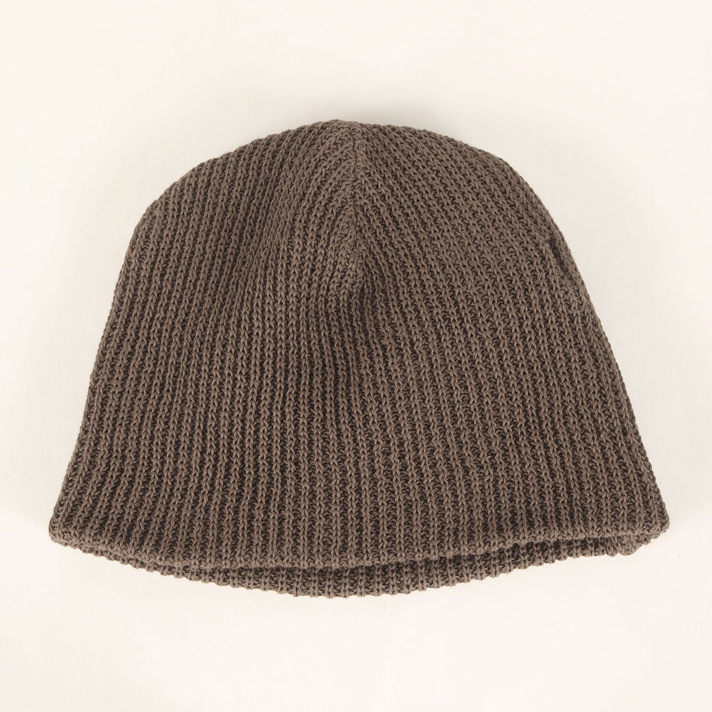 24SS コットンニット リブビーニー(Rib Stitch Cuffless Beanie)