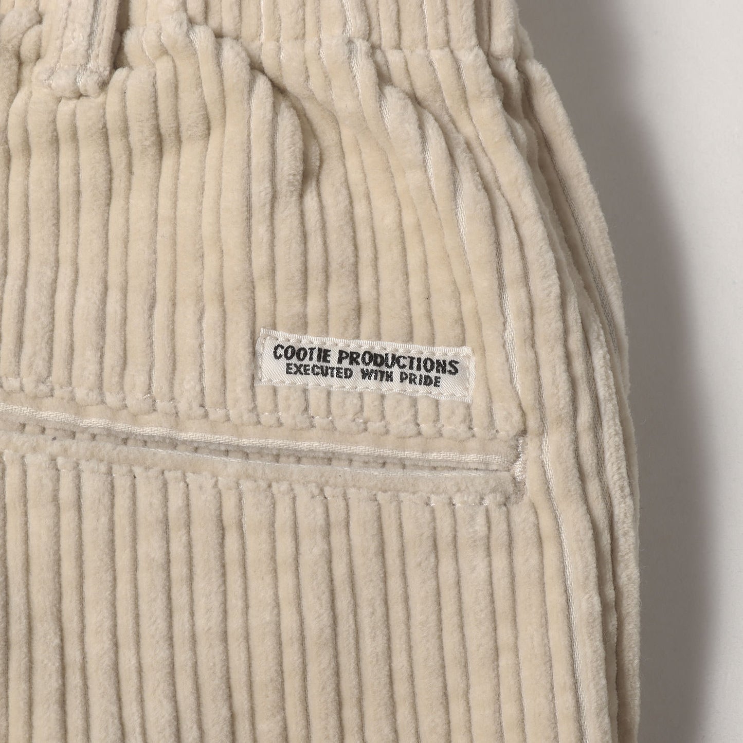 20AW コーデュロイ 1タック イージーパンツ(Random Corduroy 1 Tuck Easy Pants)