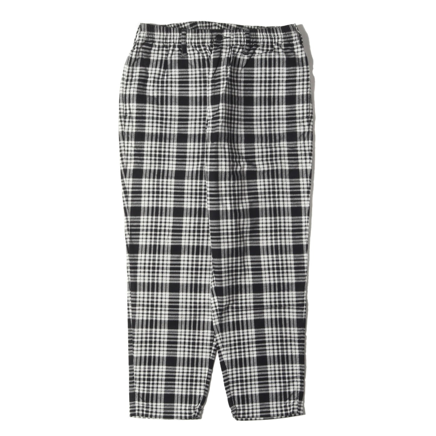 20SS プリントチェック フランネル イージーパンツ(Print Nel Check Easy Pants)