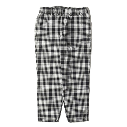 20SS プリントチェック フランネル イージーパンツ(Print Nel Check Easy Pants)