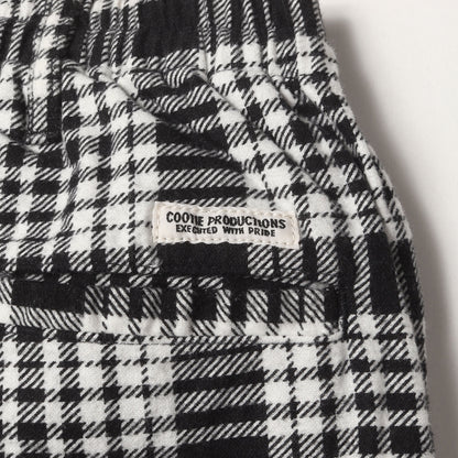 20SS プリントチェック フランネル イージーパンツ(Print Nel Check Easy Pants)