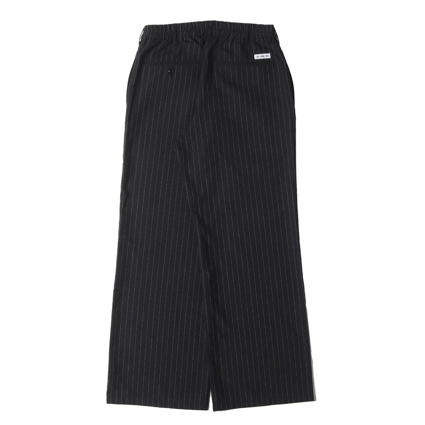 25SS ストライプ イージーパンツ(T/W Square Leg Easy Pants)