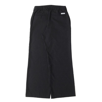 25SS ストライプ イージーパンツ(T/W Square Leg Easy Pants)