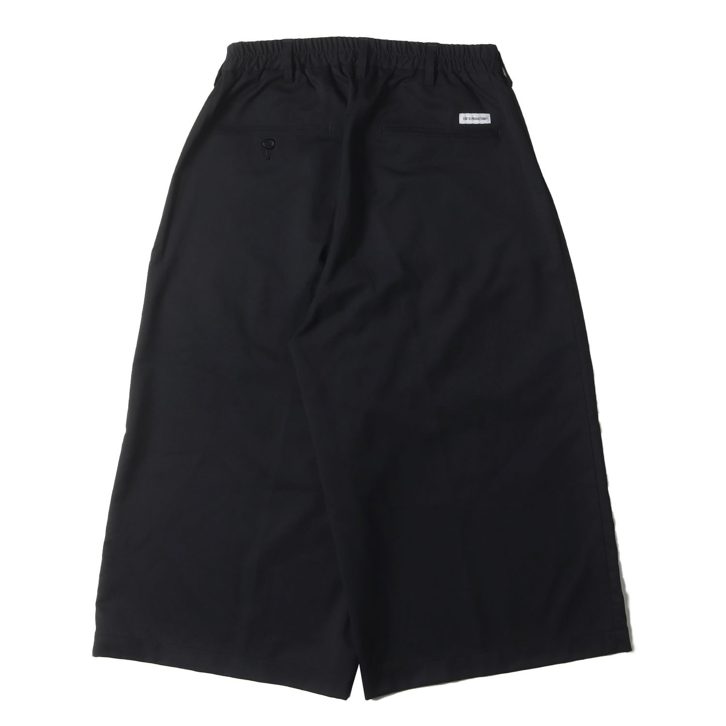24SS 2タック 8分丈 ワイド イージーパンツ(Combat Wool Twill Shin Cut Wide Easy Trousers)