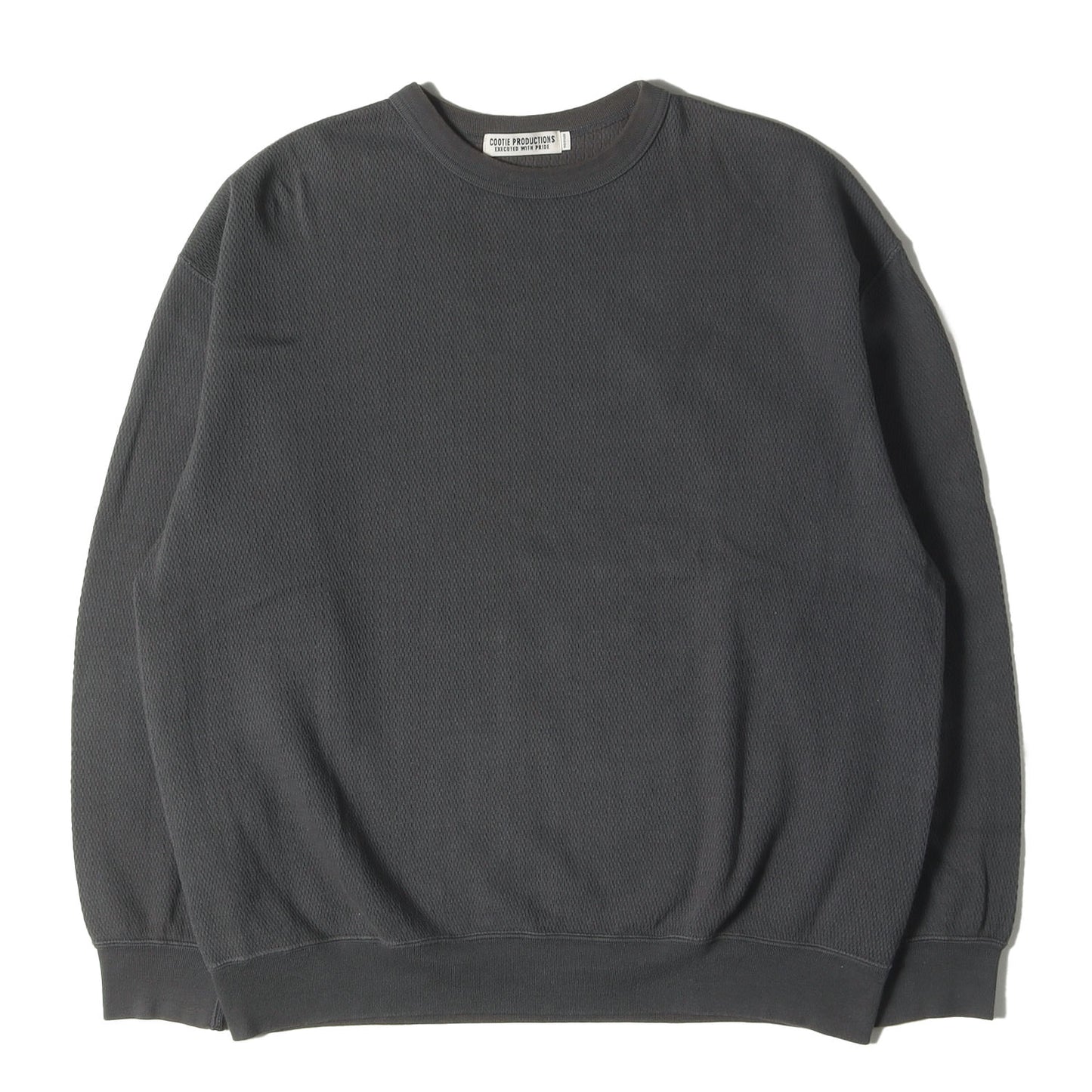 21AW ヘビーワッフル オーバーサイズ スウェット(Heavy Waffle Crewneck Sweatshirt)
