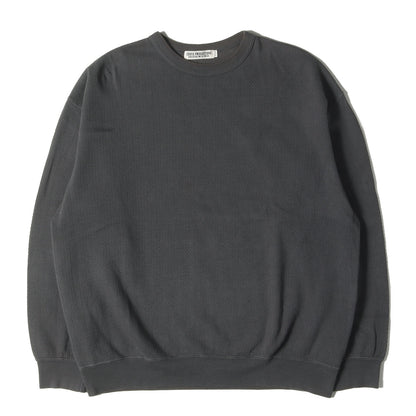 21AW ヘビーワッフル オーバーサイズ スウェット(Heavy Waffle Crewneck Sweatshirt)