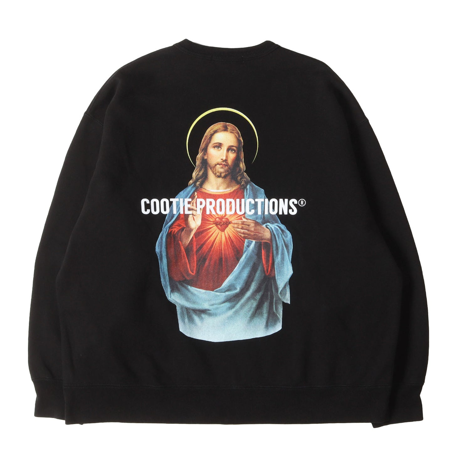 21SS キリスト グラフィック オーバーサイズ スウェット(Print Crewneck Sweatshirt)