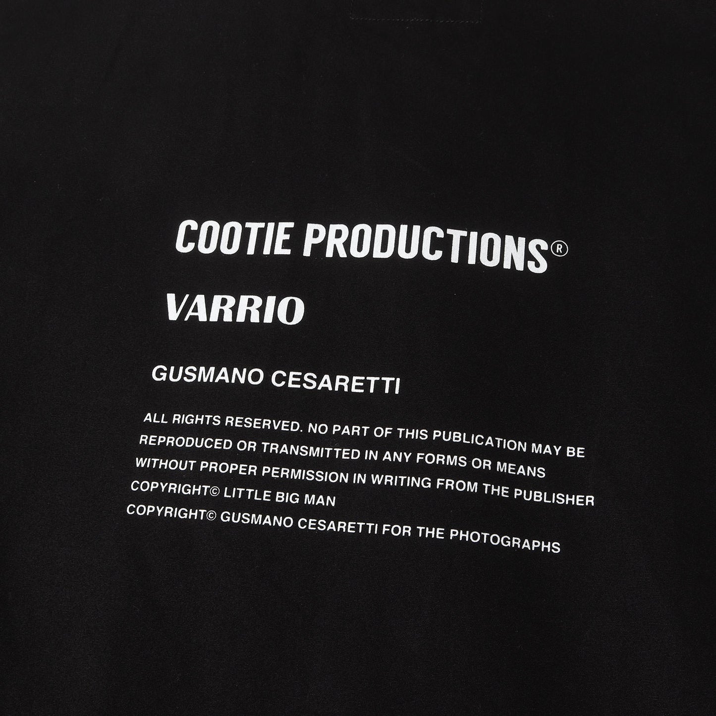 20SS ×VARRIO ベンタイル トラックジャケット(Ventile Track Jacket)