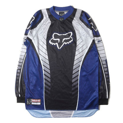00s モトクロス Vネック ジャージ トップ / FOX RACING フォックスレーシング