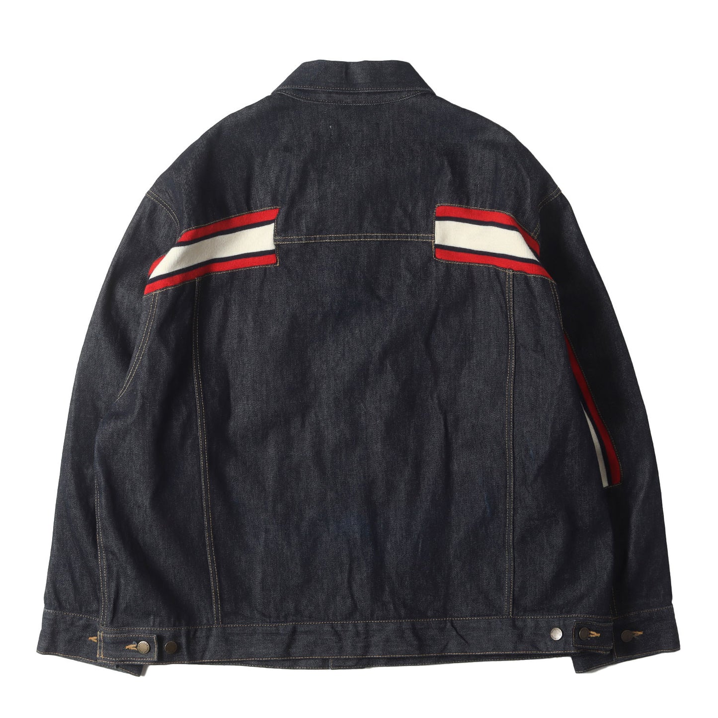 リブデザイン オーバーサイズ デニムジャケット(RIB DENIM JACKET)