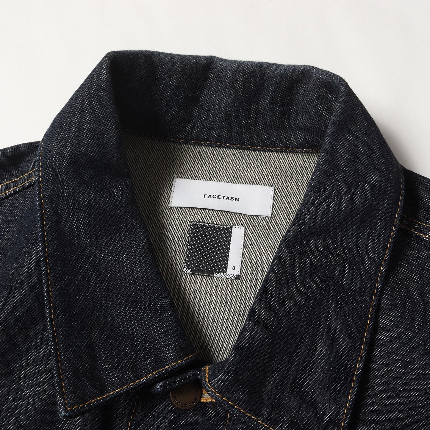リブデザイン オーバーサイズ デニムジャケット(RIB DENIM JACKET)
