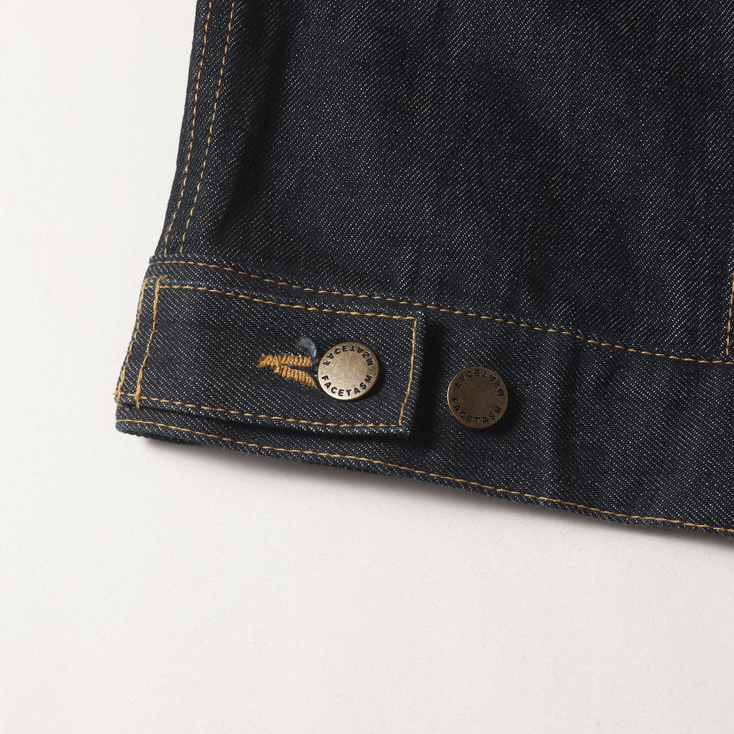 リブデザイン オーバーサイズ デニムジャケット(RIB DENIM JACKET)
