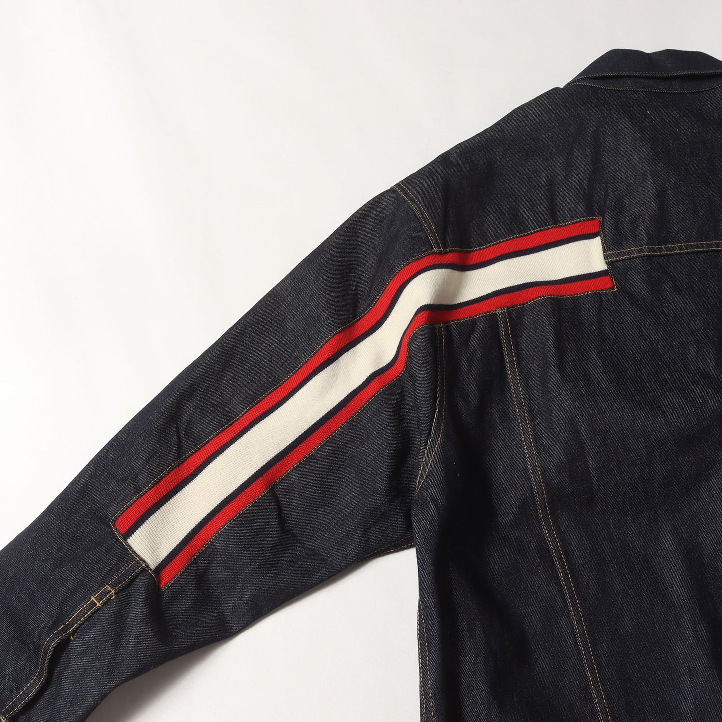 リブデザイン オーバーサイズ デニムジャケット(RIB DENIM JACKET)