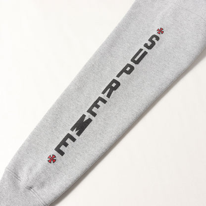 ×INDEPENDENT フルジップ スウェットパーカー(Zip-Up)