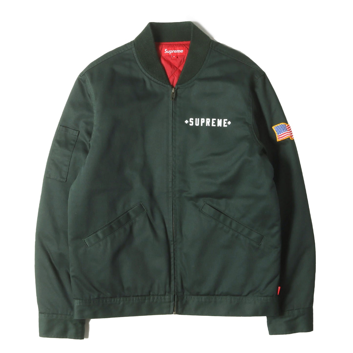 ×Independent アイコンマーク 裏地キルティング ワークジャケット(Jacket)