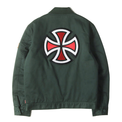 ×Independent アイコンマーク 裏地キルティング ワークジャケット(Jacket)