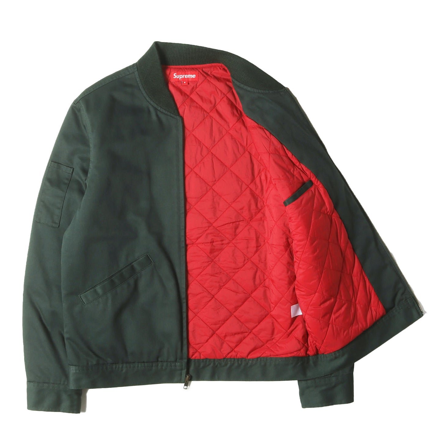 ×Independent アイコンマーク 裏地キルティング ワークジャケット(Jacket)