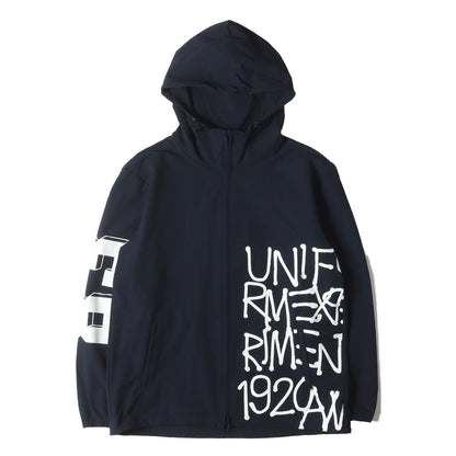 4WAY ストレッチソフトシェル フーデッド ジャケット(4WAY STRETCH GRAFFITI HOODED BLOUSON)