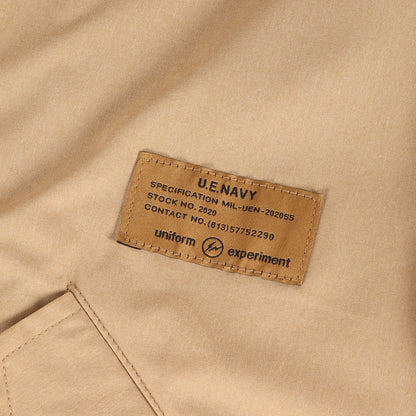 20SS ロゴプリント フィッシュテール モッズコート(MIL HOODED COAT)