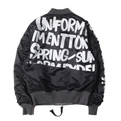 グラフィティプリント リバーシブル MA-1 フライトジャケット(GRAPHIC REVERSIBLE MA-1)