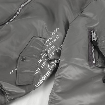 グラフィティプリント リバーシブル MA-1 フライトジャケット(GRAPHIC REVERSIBLE MA-1)