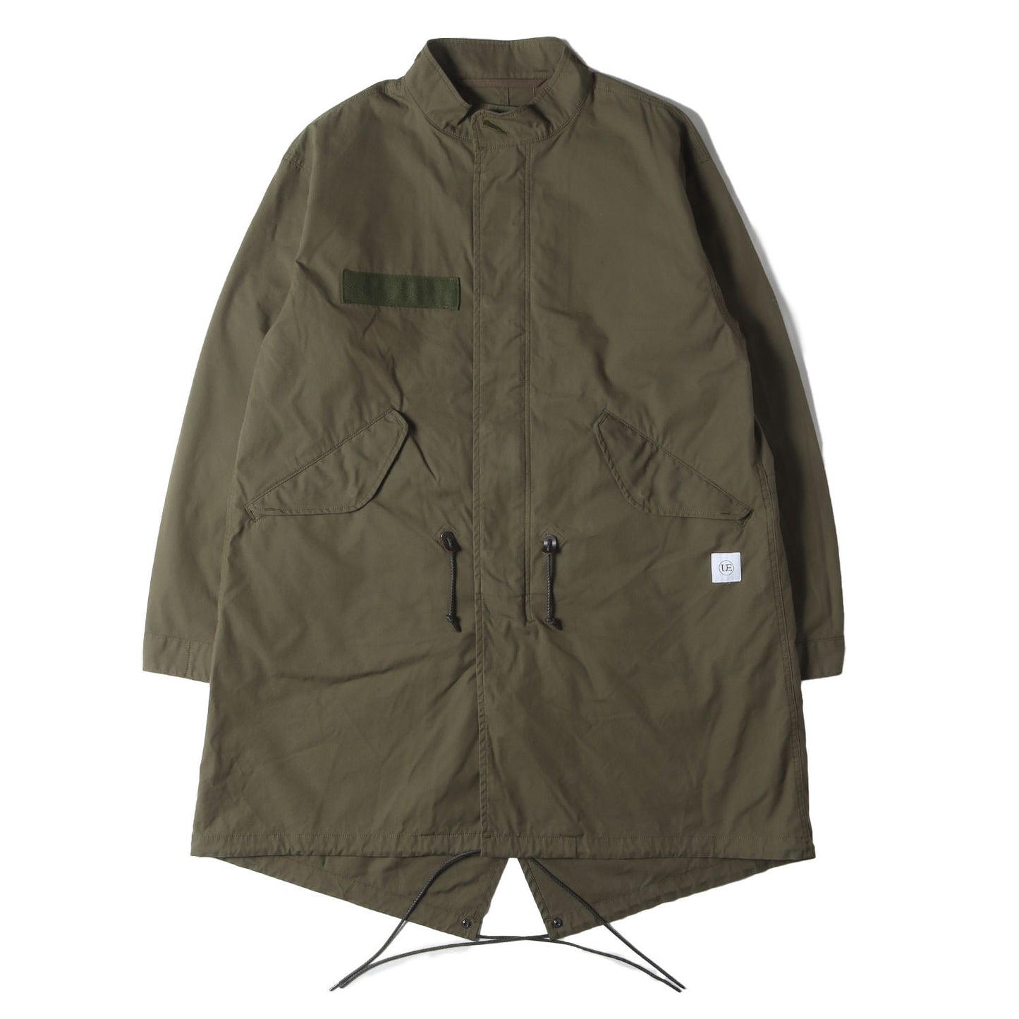 21AW 袖ストライプ フィッシュテール モッズコート(SLEEVE PANELED MODS COAT)