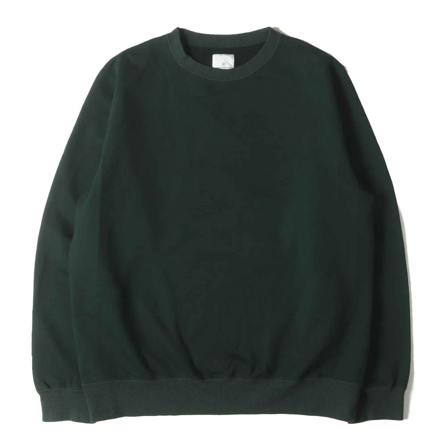 21AW 袖ニット切替し クルーネック スウェット(SLEEVE PANELED CREWNECK SWEAT)