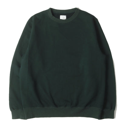 21AW 袖ニット切替し クルーネック スウェット(SLEEVE PANELED CREWNECK SWEAT)