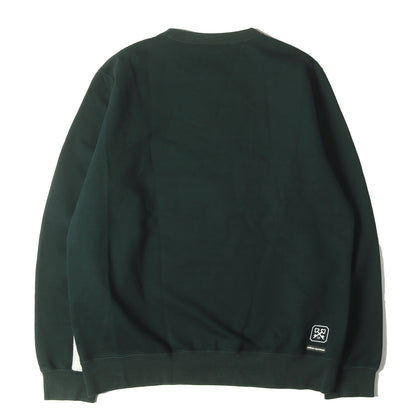 21AW 袖ニット切替し クルーネック スウェット(SLEEVE PANELED CREWNECK SWEAT)
