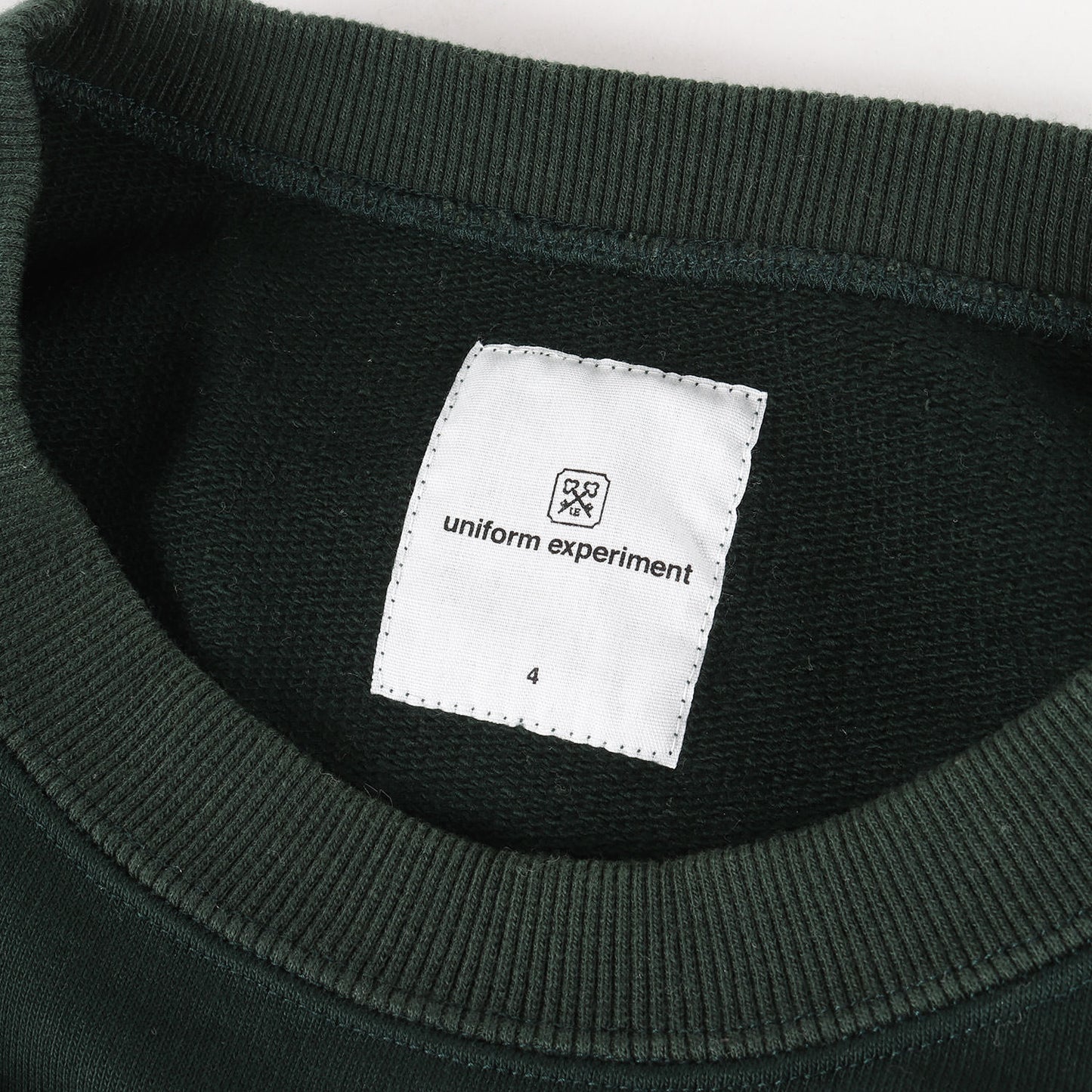 21AW 袖ニット切替し クルーネック スウェット(SLEEVE PANELED CREWNECK SWEAT)