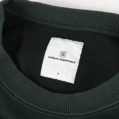 21AW 袖ニット切替し クルーネック スウェット(SLEEVE PANELED CREWNECK SWEAT)