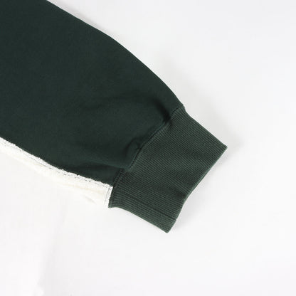 21AW 袖ニット切替し クルーネック スウェット(SLEEVE PANELED CREWNECK SWEAT)