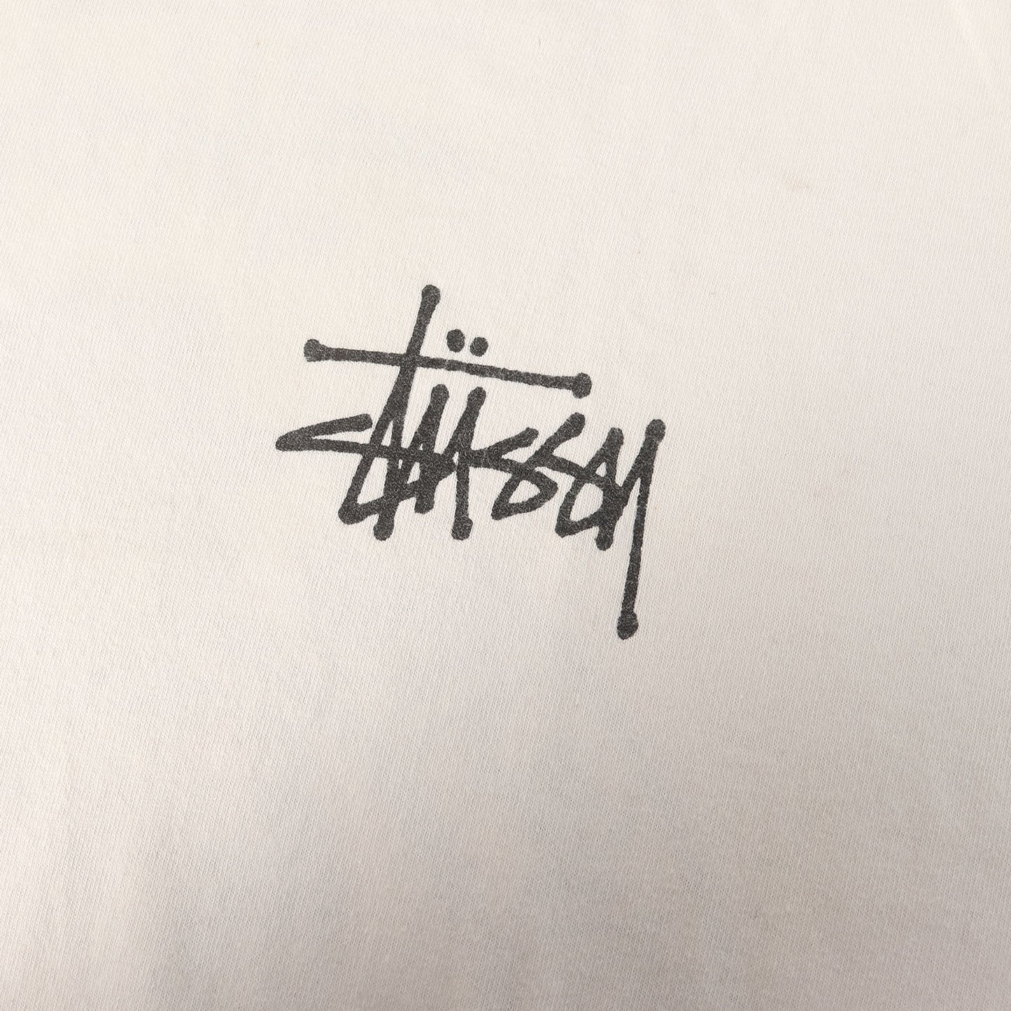 90s OLD STUSSY 紺タグ グラフィックプリント Tシャツ(USA製)