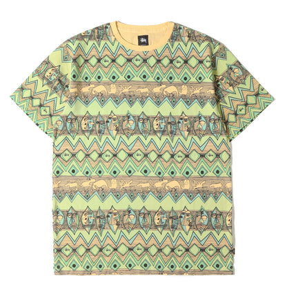ZULU 民族総柄 プリント Tシャツ