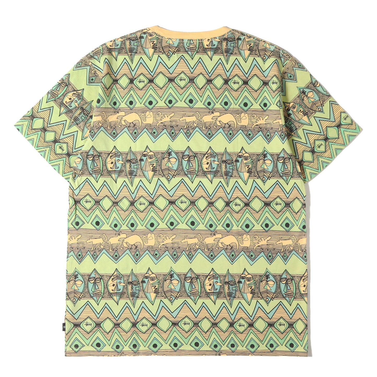 ZULU 民族総柄 プリント Tシャツ